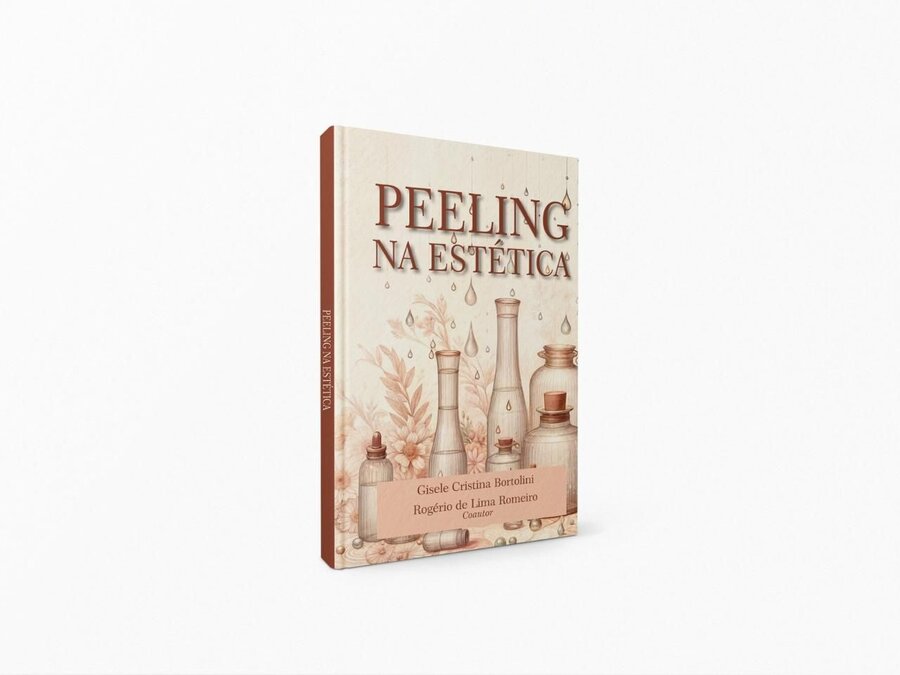 Livro Peeling na Estética, de Gisele Cristina Bortolini, com Rogério de Lima Romeiro como coautor