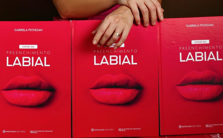 Livro Expert em Preenchimento Labial, de Gabriela Piovesan